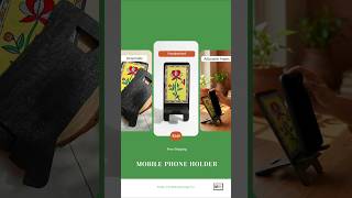 Order #madhubaniart phone stand to go hands-free while you take care of other things. #phoneholder