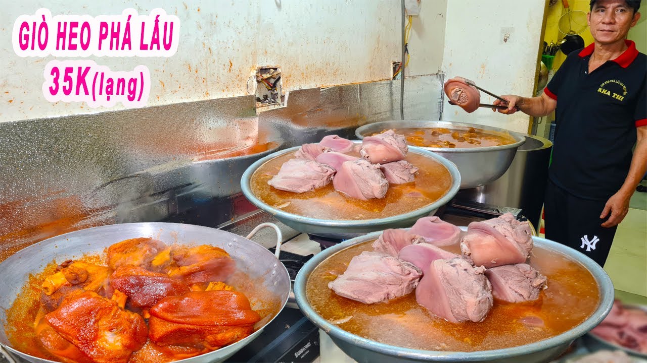 Hướng dẫn Cách nấu phá lấu – Chủ quán Giò Heo Phá Lấu Khìa Nước Dừa chia sẻ cách làm sạch thơm ngon
