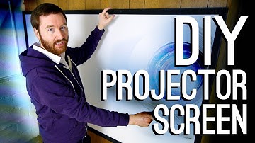 How to Build a DIY Projector Screen