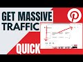 Get Massive Traffic On Pinterest (Ninja Tips)