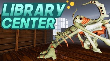 You can access the center of Flathill library - Abiotic Factor