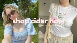 shop cider haul 💌 | the cutest summer pieces