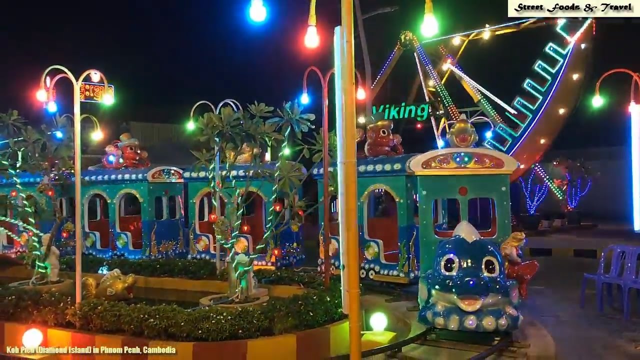 Theme Park Rides Playground - Koh Pich Theme Park in Phnom Penh ...