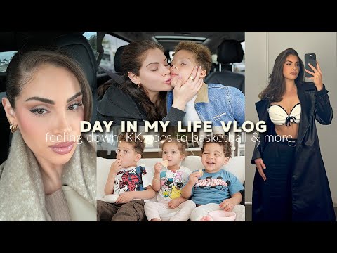 Day in My Life As a 25 Year old Mommy♡ Feeling down & in a Funk, Kavon starts basketball,  and more!