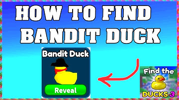 How To Find Bandit Duck in FIND THE DUCKS 3 ROBLOX 🦆 [walkthrough]