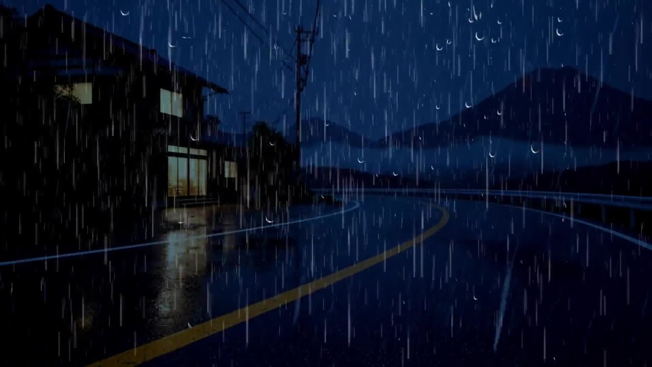 Tonight’s Rain on Metal Roof and Deep Thunder Sounds for Instant Deep Sleep