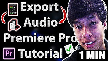 Export Audio Adobe Premiere Pro Tutorial (2025)