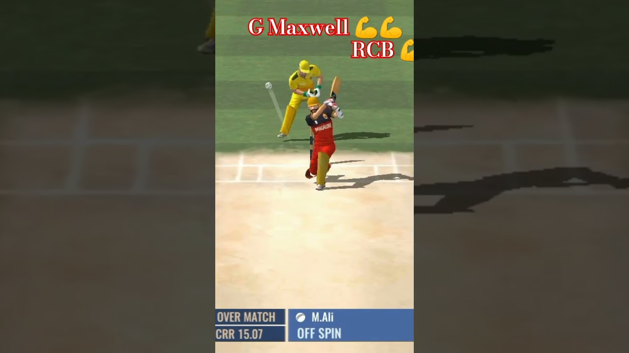 G Maxwell 💪💪 RCB 🏏🏆