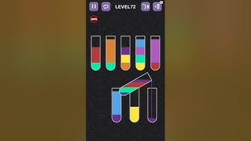 Water Sort Puzzle Level 72.