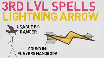 3rd Level Spell #34: Lightning Arrow (DnD 5E Spell)