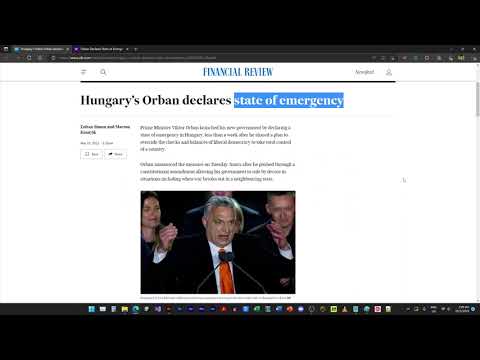 [ BROKEN NEWS ] Hungary declares State of Emergency... for no reasons whatsoever