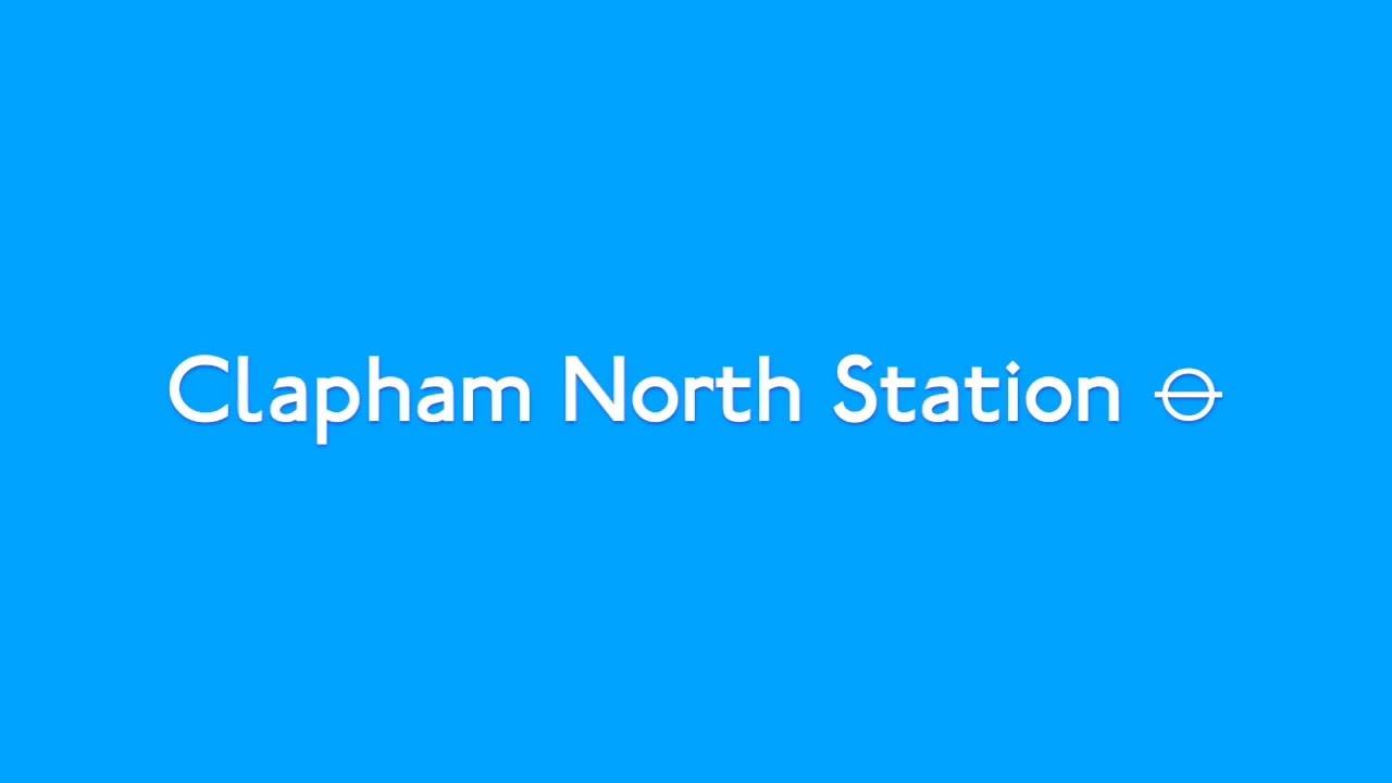 Clapham North Station ⦵