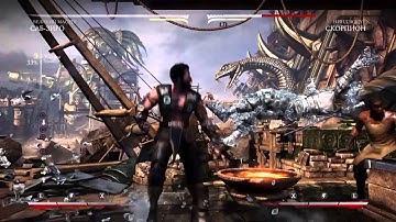 MKX Subzero Clone Shatter Combos with f33-backdash