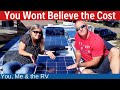 RV Solar Installation Cost (IT WAS HOW MUCH??) - Full Time RV