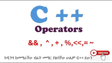 C++ Operators Explained | Arithmetic, Relational, Logical & More!(part-6)
