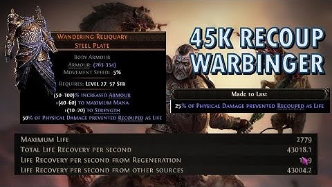 This Chest TRIPLED My Recoup… 45k+ Recoup Warbringer [PoE 2]
