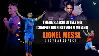 Interview of Sunil Chhetri on completing 16 Years in International Football