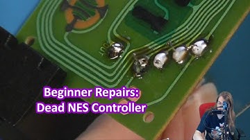 Beginner Repairs: Dead NES Controller