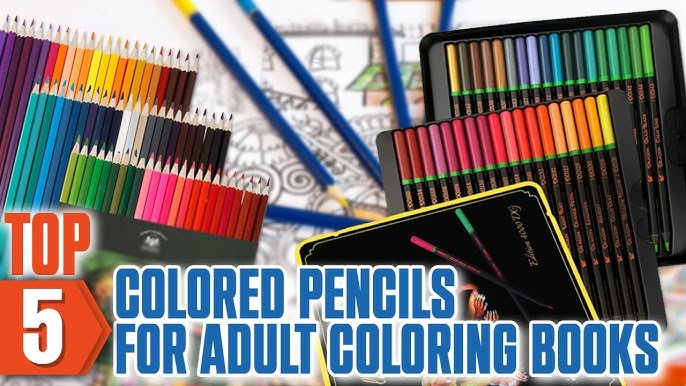 Best Colored Pencils For Adult Coloring Books In 2024