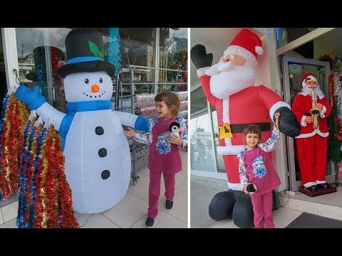 YILBAŞI İÇİN ALIŞVERİŞ, CANLI ÇAM AĞACI ALDIK