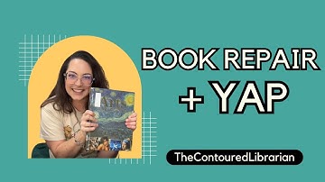 Fixing an Art Book and Yapping