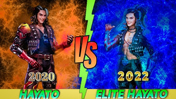 ⚡Hayato and Elite Hayato character in free fire💥कोन सा Character सबसे अच्छा हैं Free Fire में🔥