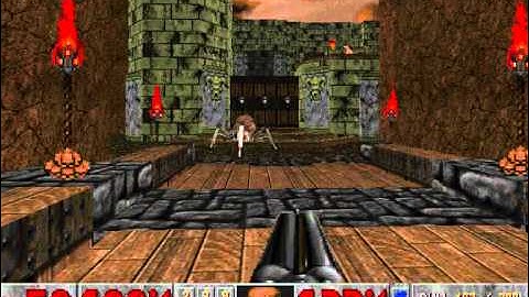 Doom II: No Rest For The Living (UV Playthrough) [PC] - MAP03: Canyon Of The Dead