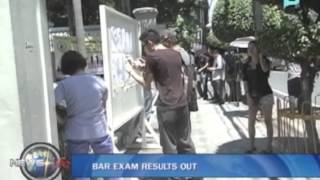 Bar exam results out