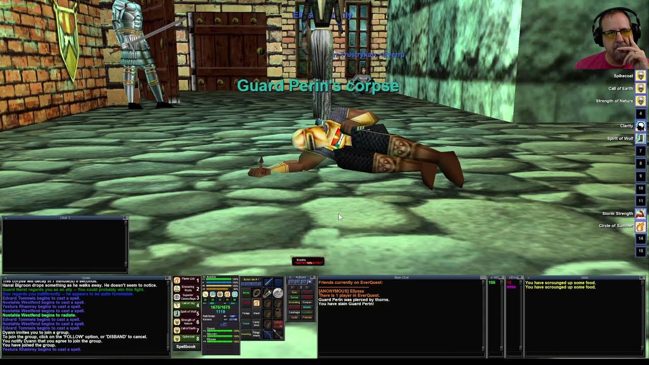 Ikc & Crew | Level 52.84 Ranger | EverQuest Project 1999 Green