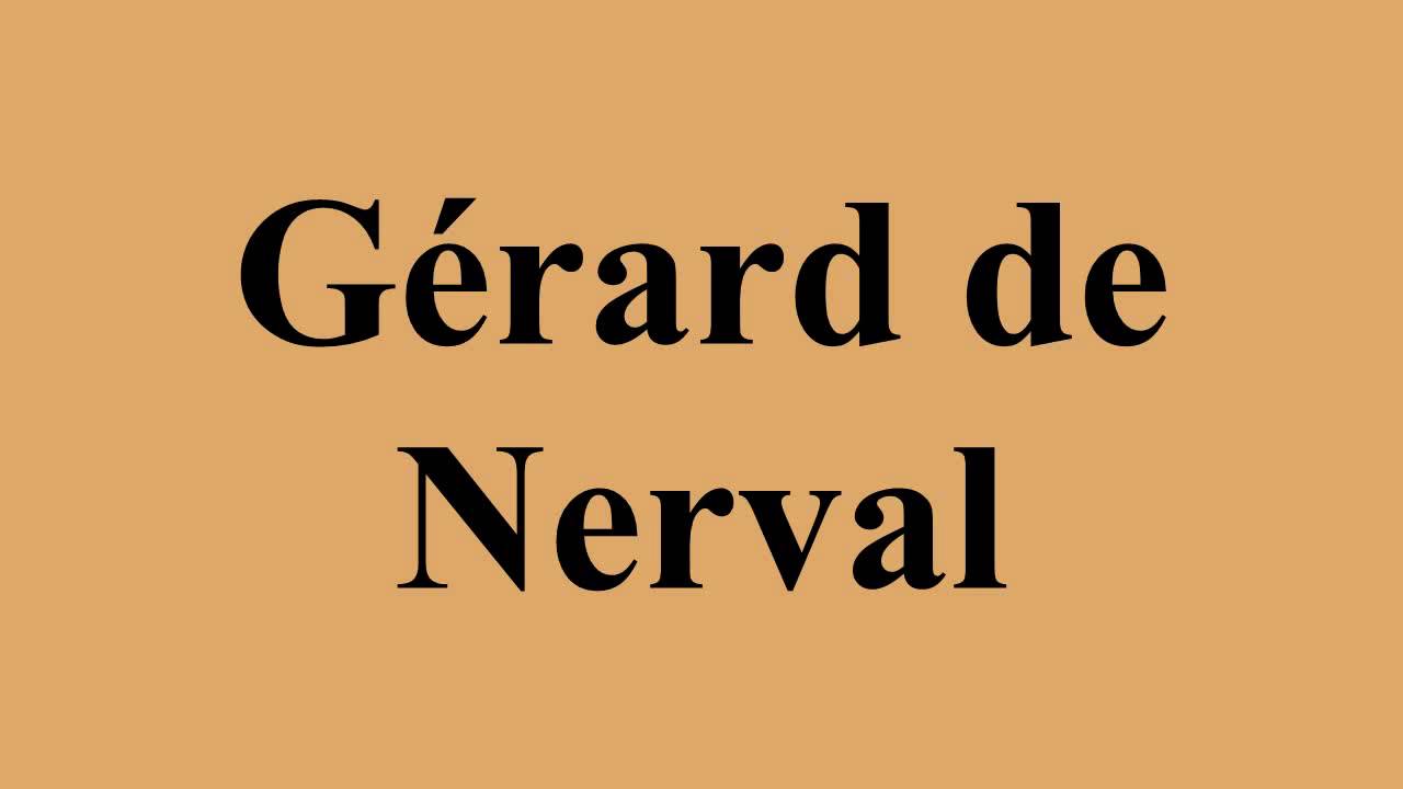 Download Download Gã©Rard De Nerval Pictures