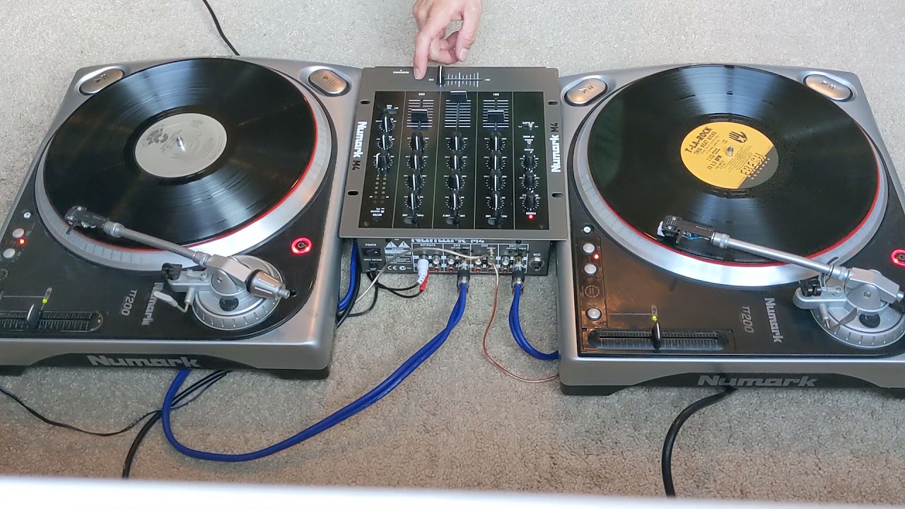 Numark TT200 & M4 Demo - YouTube