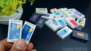 Miniature phone Galaxy A15 5G unboxing...