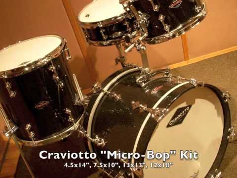Steve Maxwell's Craviotto "Micro-Bop" Kit in Galax...