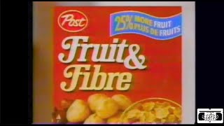 Fruit & Fibre Cereal Commercial - 1991