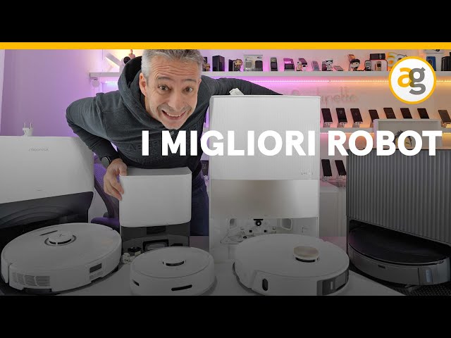 I MIGLIORI ROBOT LAVA e ASPIRAPOLVERE 2023 - YouTube