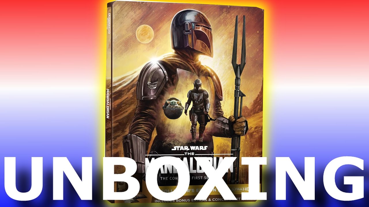 The Mandalorian (Blu-ray) Season 1 And 2 - Unboxing 