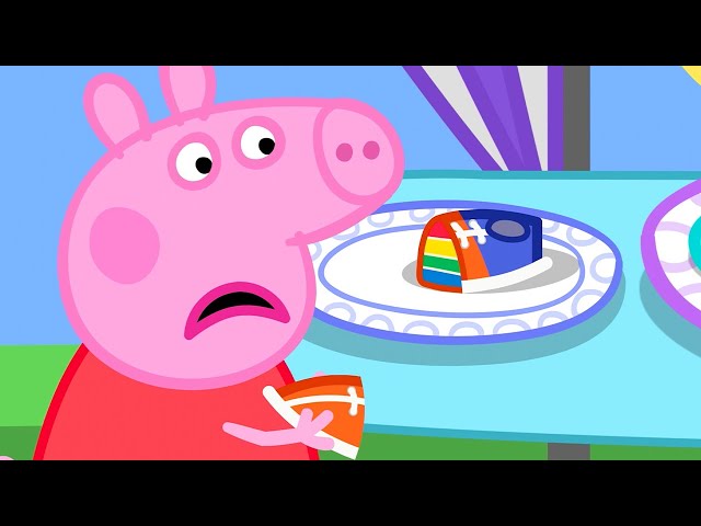 Peppa's Cake Prank 🍰 | Peppa Pig Tales Full Episodes class=