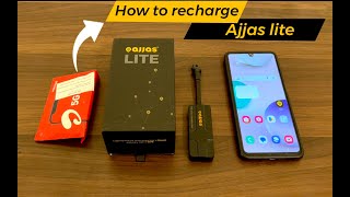 How to Recharge  Ajjas Lite? #recharge
