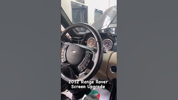 Range Rover l322 android 12 radio upgrade #applecarplay#rangerover#L322