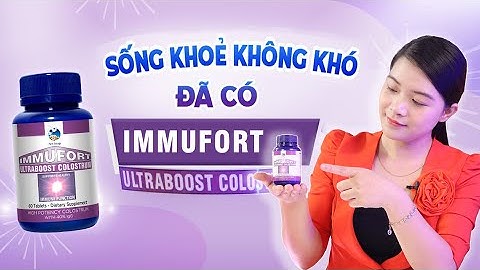 Thành Phần và Công Dụng của IMMUFORT ULTRABOOST COLOSTRUM 40% Kháng Thể IgG