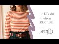 Coudre le souspull eloane avec apolline patterns