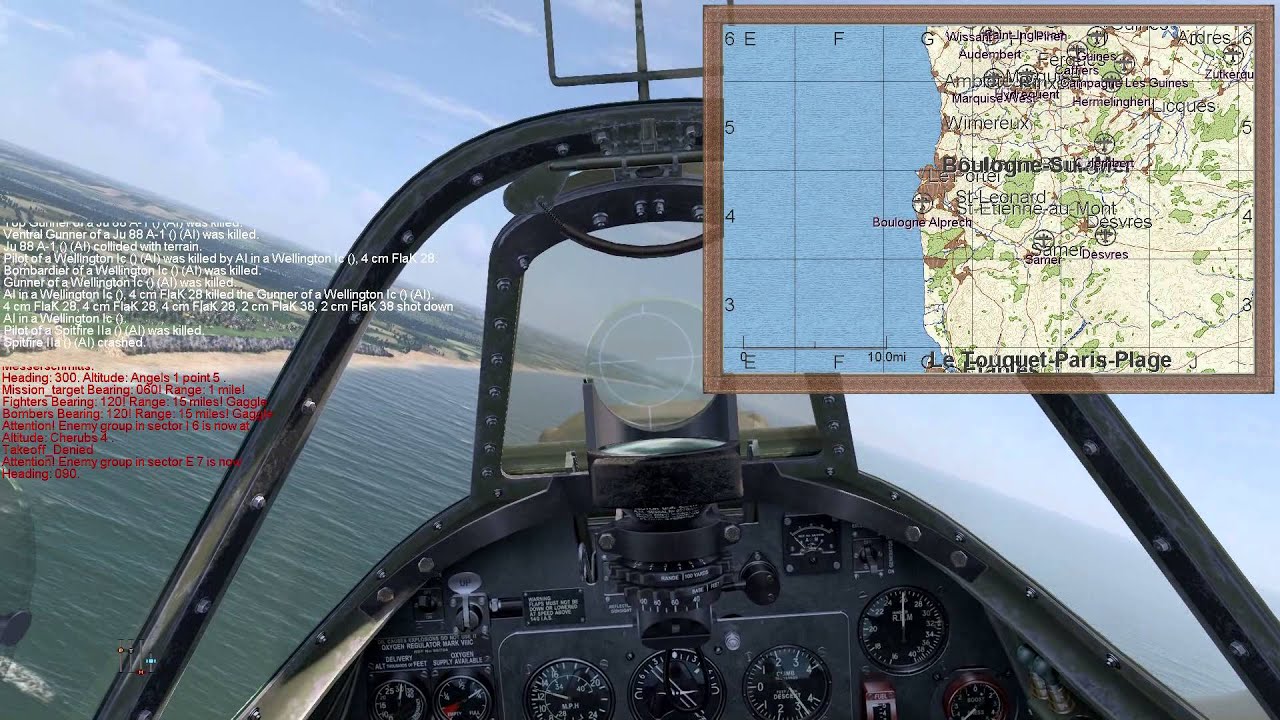 Test Flight (no battles) - [IL-2 Cliffs of Dover]