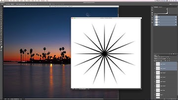 How to Make and Use A Starburst Brush in Photoshop