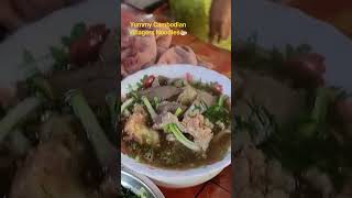 Yummy Cambodian Villagers Noodles 😋 #shorts #TRA_Vlogs
