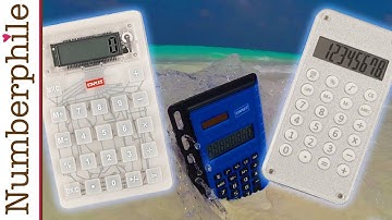 Calculator Unboxing #6 (Staples collection) - Numberphile