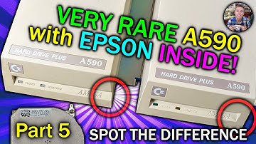Super Rare Amiga A590 - Still with EPSON Inside - Unexpected Part 5