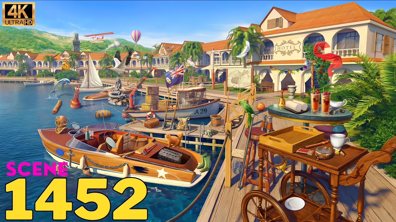 June's Journey Scene 1452 Vol 6 Ch 46 Resort Jetty *Full Mastered Scene ...