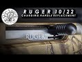 Ruger 1022 volquartsen charging handle replacement  maintenance
