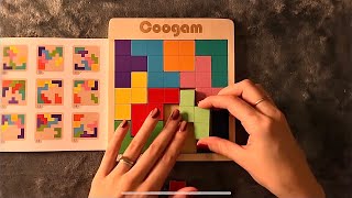 ASMR - Wooden Puzzle (1) - Clicky Whispers
