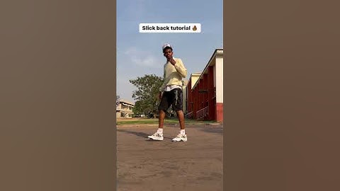 Slick back tutorial ‼️🔥 #slickback #tutorial #jubislide #viralchallenge #trending #shortsfyp #dance